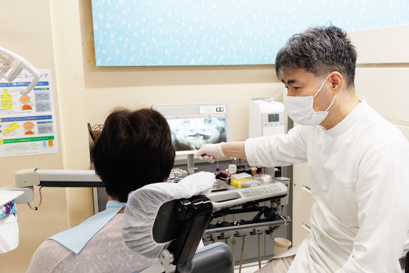 根本的な治療で、健康で美しい歯を保つ治療